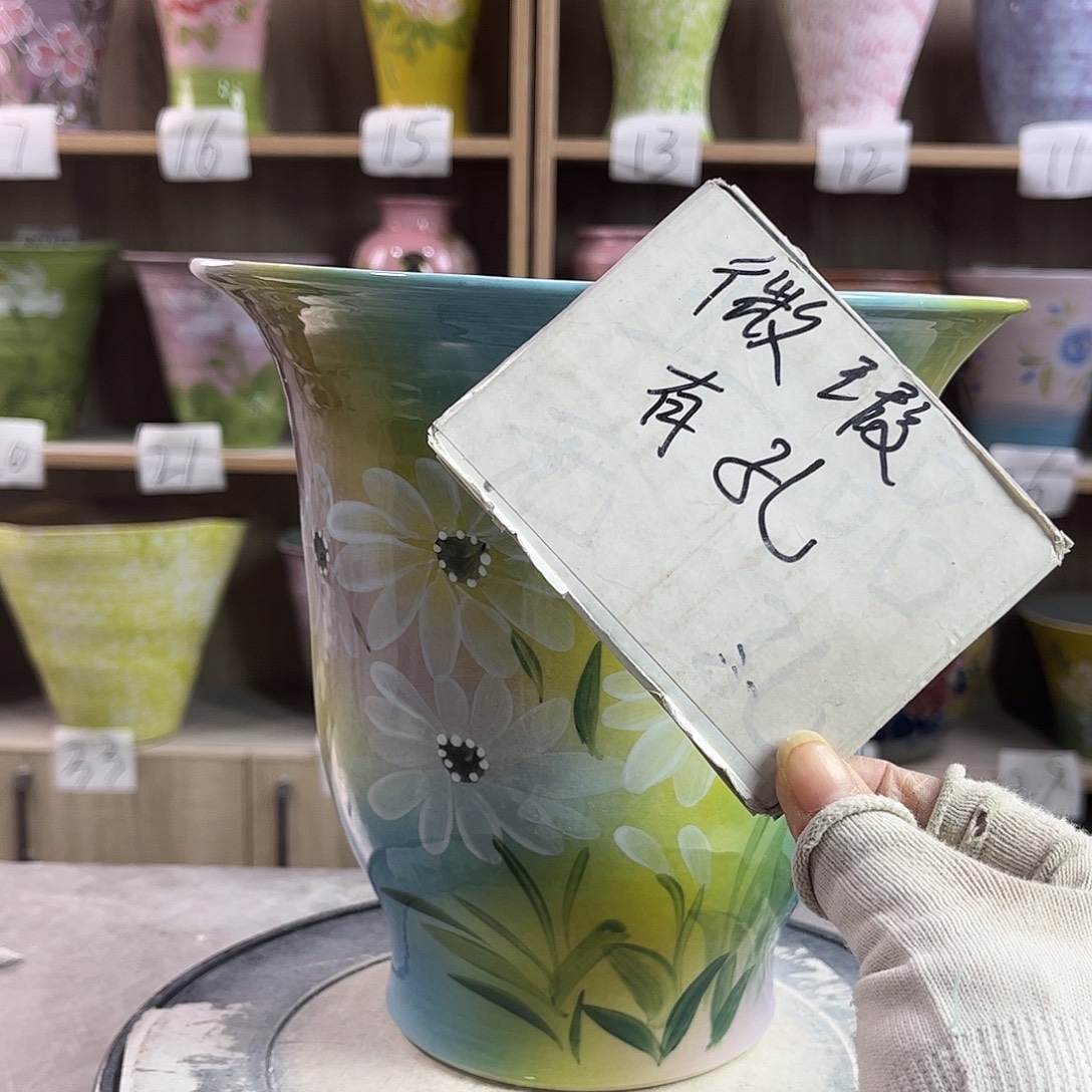景德镇陶瓷花盆花盆