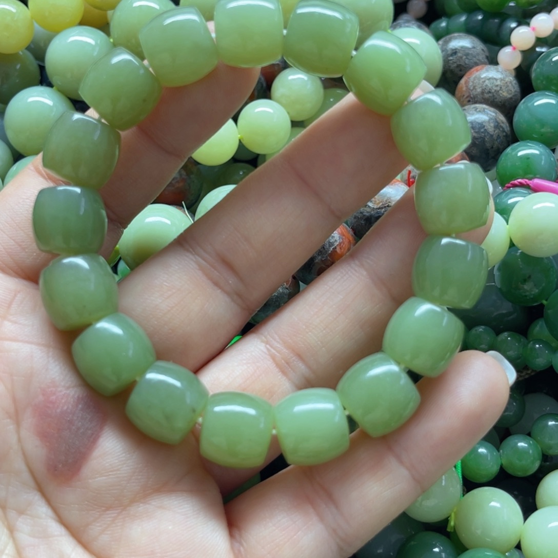 和田玉手链未镶嵌