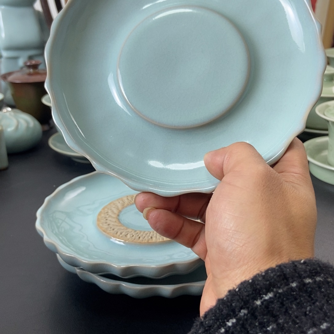瑕品天青釉壶承福利
