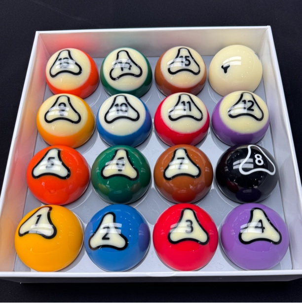 黛纳斯菲白金B级球独牙乔氏同款赛台专用台球台球球桌球