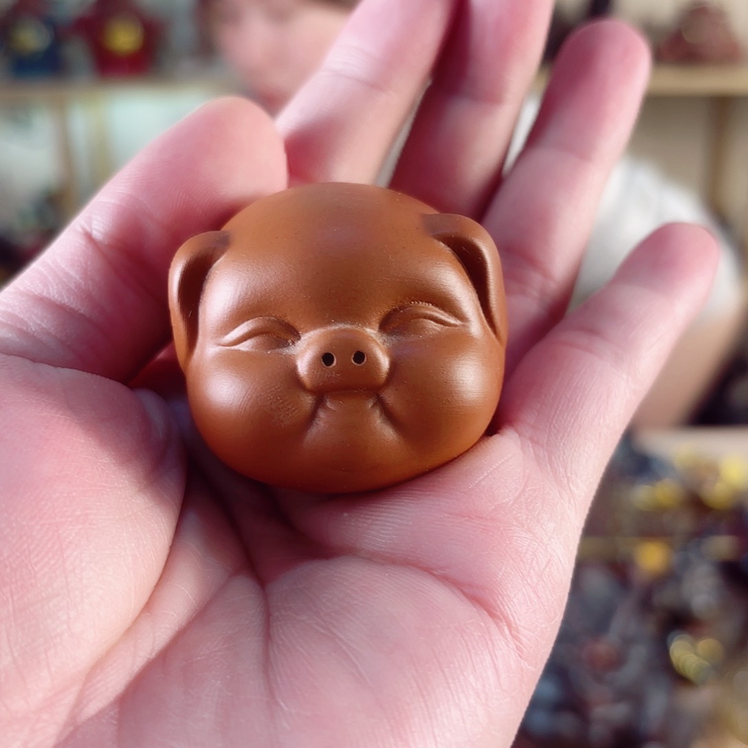 紫砂茶宠紫陶树脂茶宠摆件