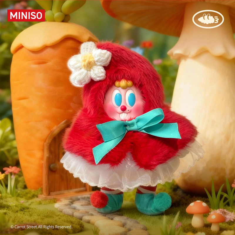 【明星同款】名创优品萝卜街童话梦境搪胶毛绒系列盲盒可爱潮玩礼物商品图