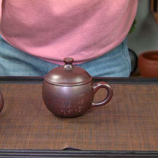 紫砂茶杯高货放漏