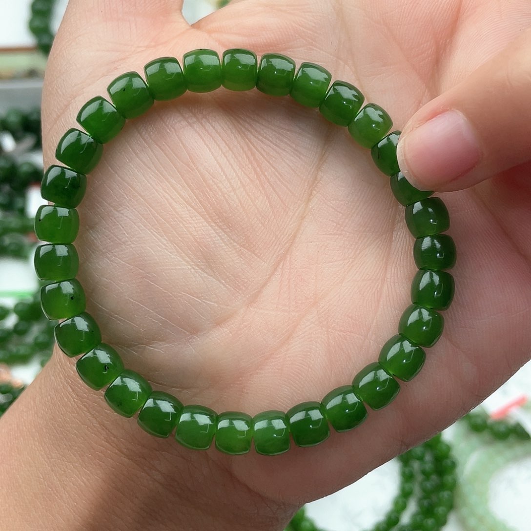 和田玉手串未镶嵌