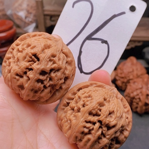 吊坠桃核44全品凤凰台