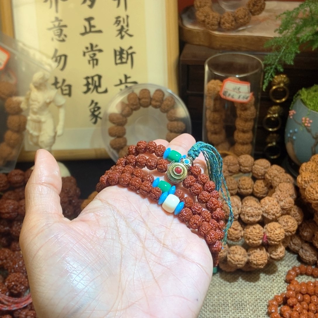 金刚菩提吊坠85玉化108