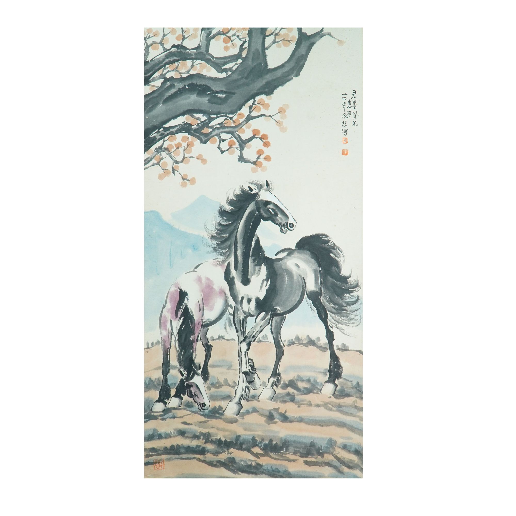 《骏马图》CKM-104—67X138