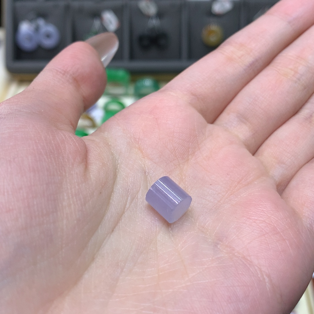 翡翠戒指未镶嵌Ｍ****！冰紫一个