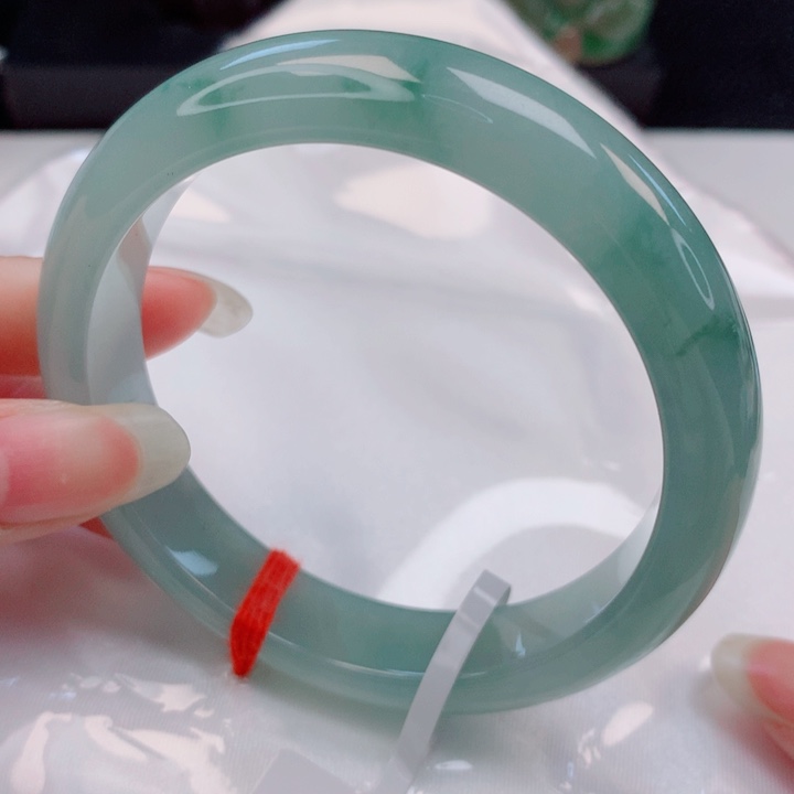 未镶嵌手镯翡翠57圈