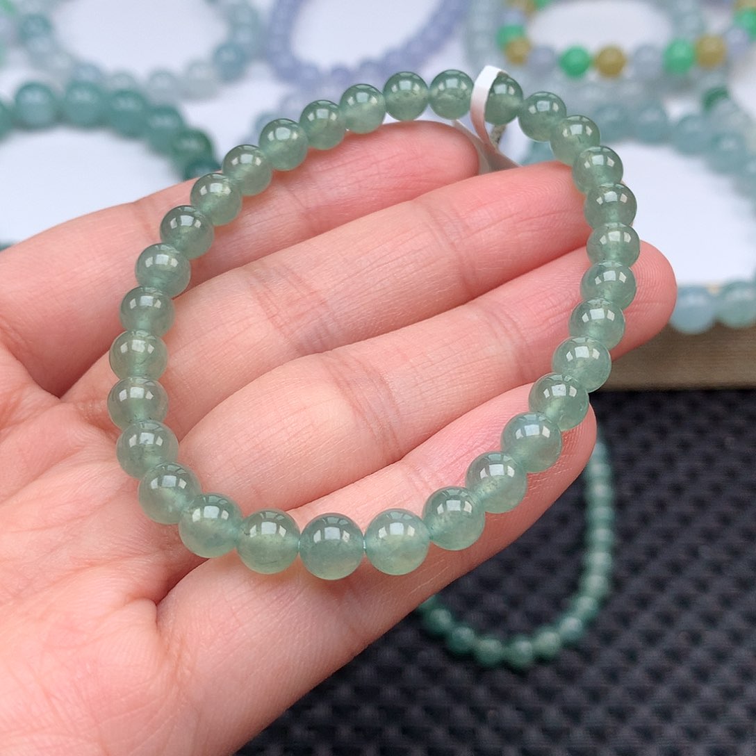 翡翠手链未镶嵌翡翠卡6