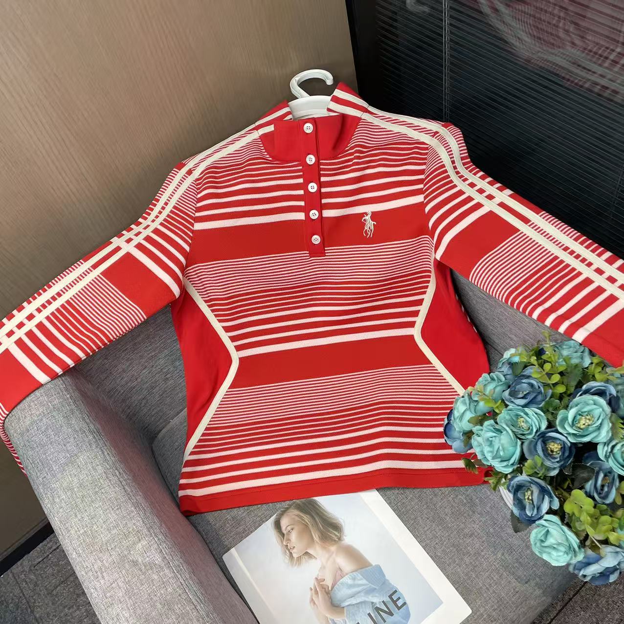 秋冬新款轻柔设计感女款长袖上衣-G50911