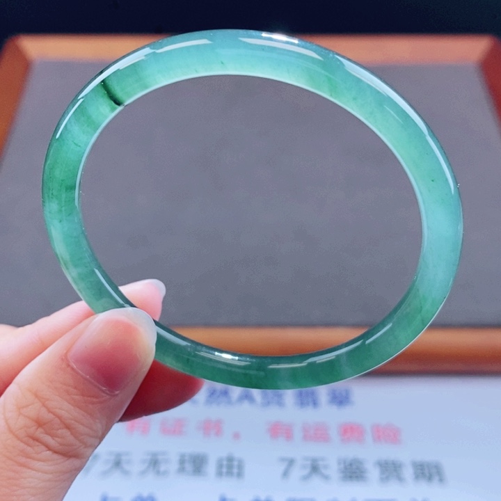 翡翠未镶嵌手镯翡翠手镯41