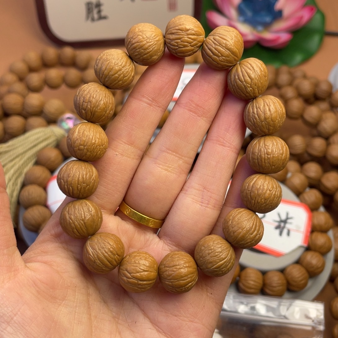 零***度手串猴头核桃14的精挑凤羽