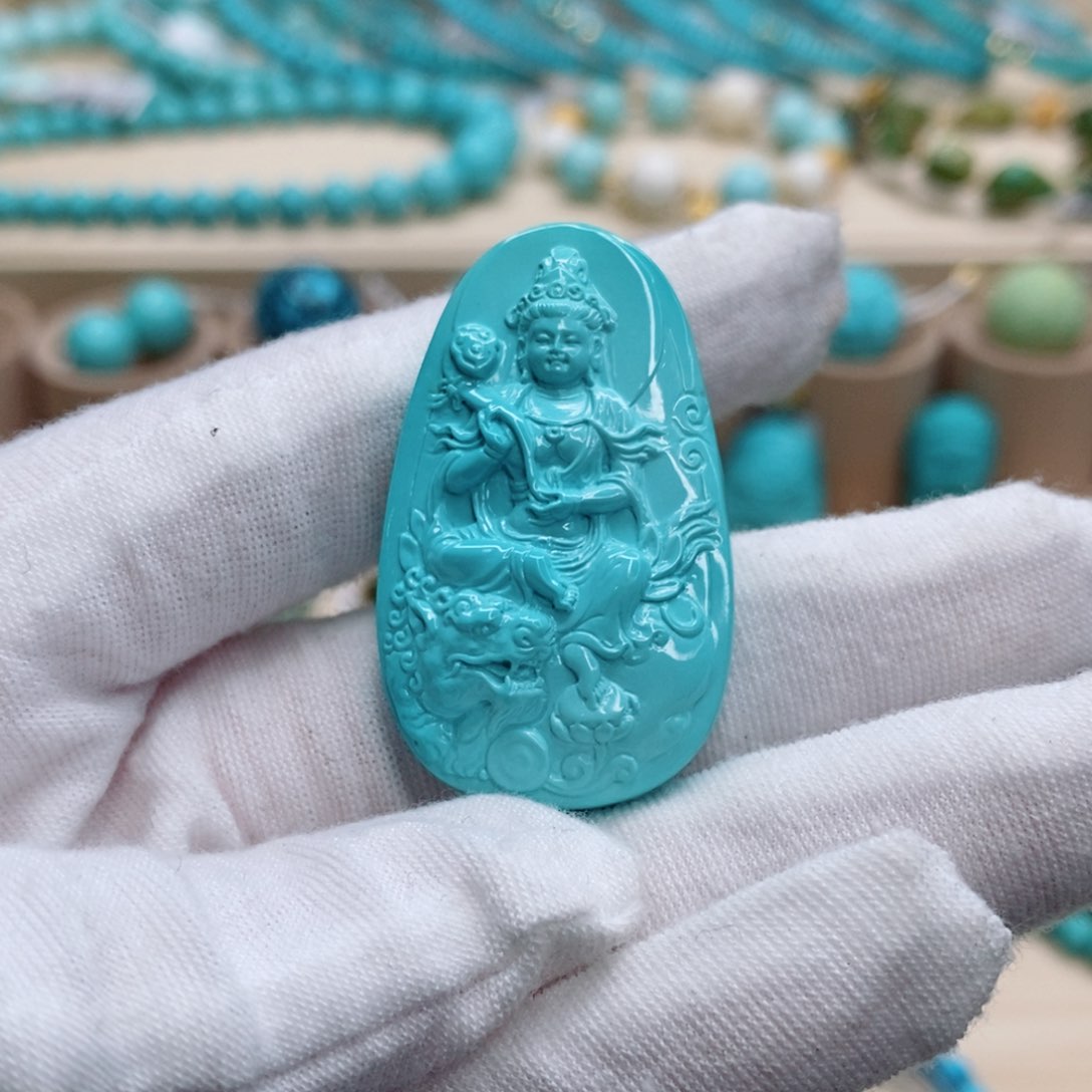 绿松石珠宝奇石未镶嵌