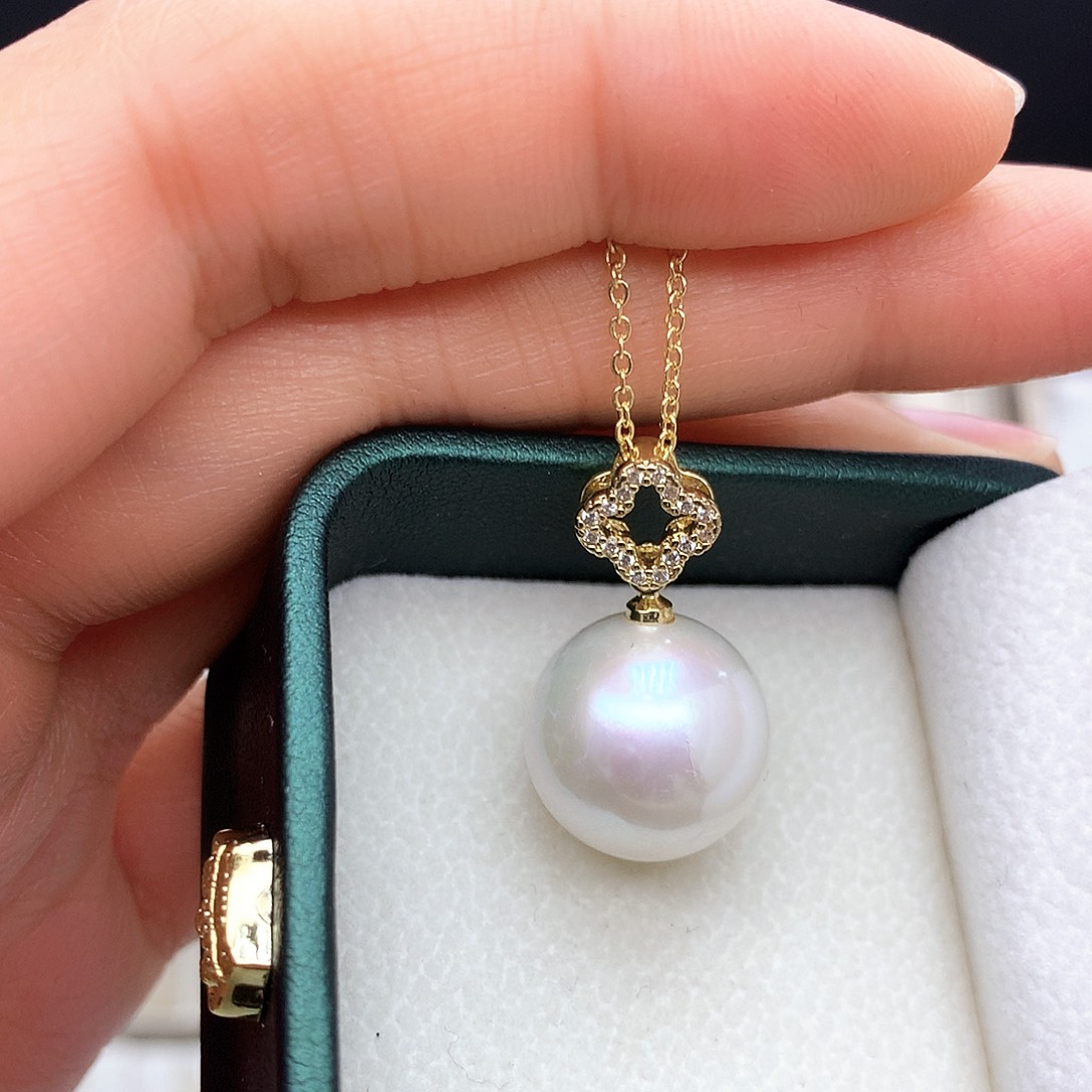 淡水珍珠颈饰合金