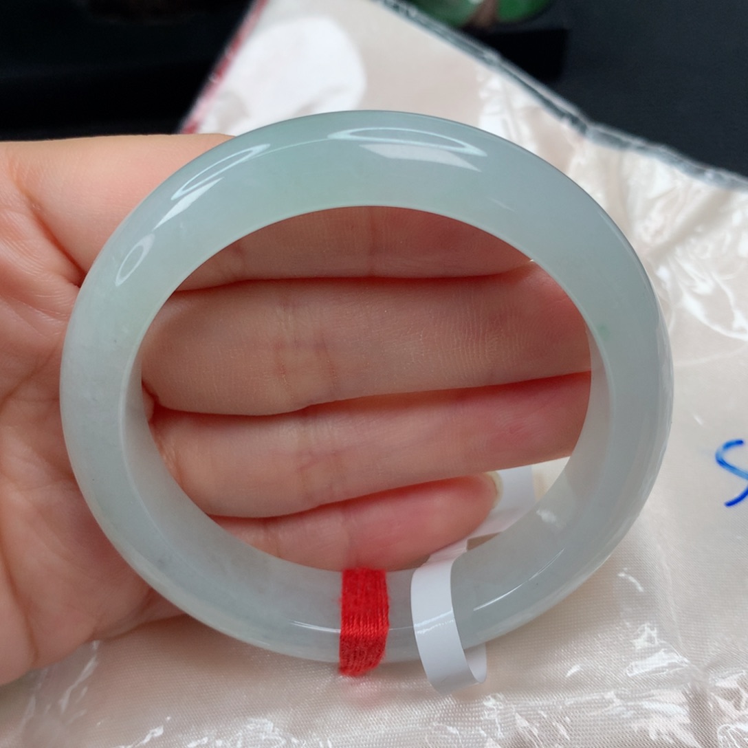 翡翠手镯未镶嵌53-54 葡萄肉