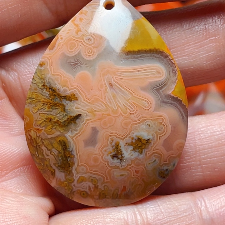 玛瑙/玉髓战国红玛瑙挂件未镶嵌许*呦