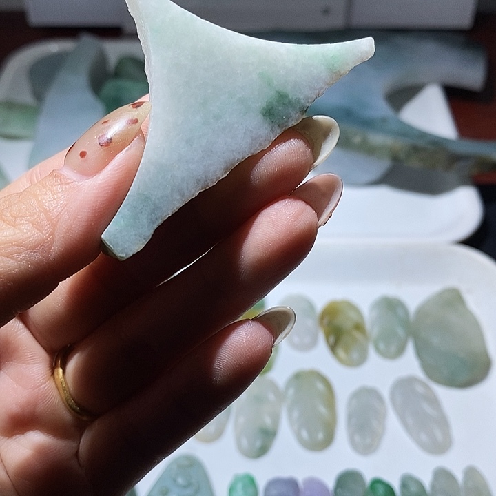 翡翠散珠天然翡翠