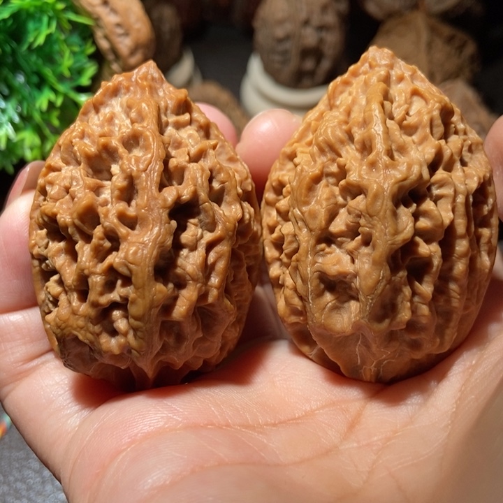 把件文玩核桃东北楸子小雪208