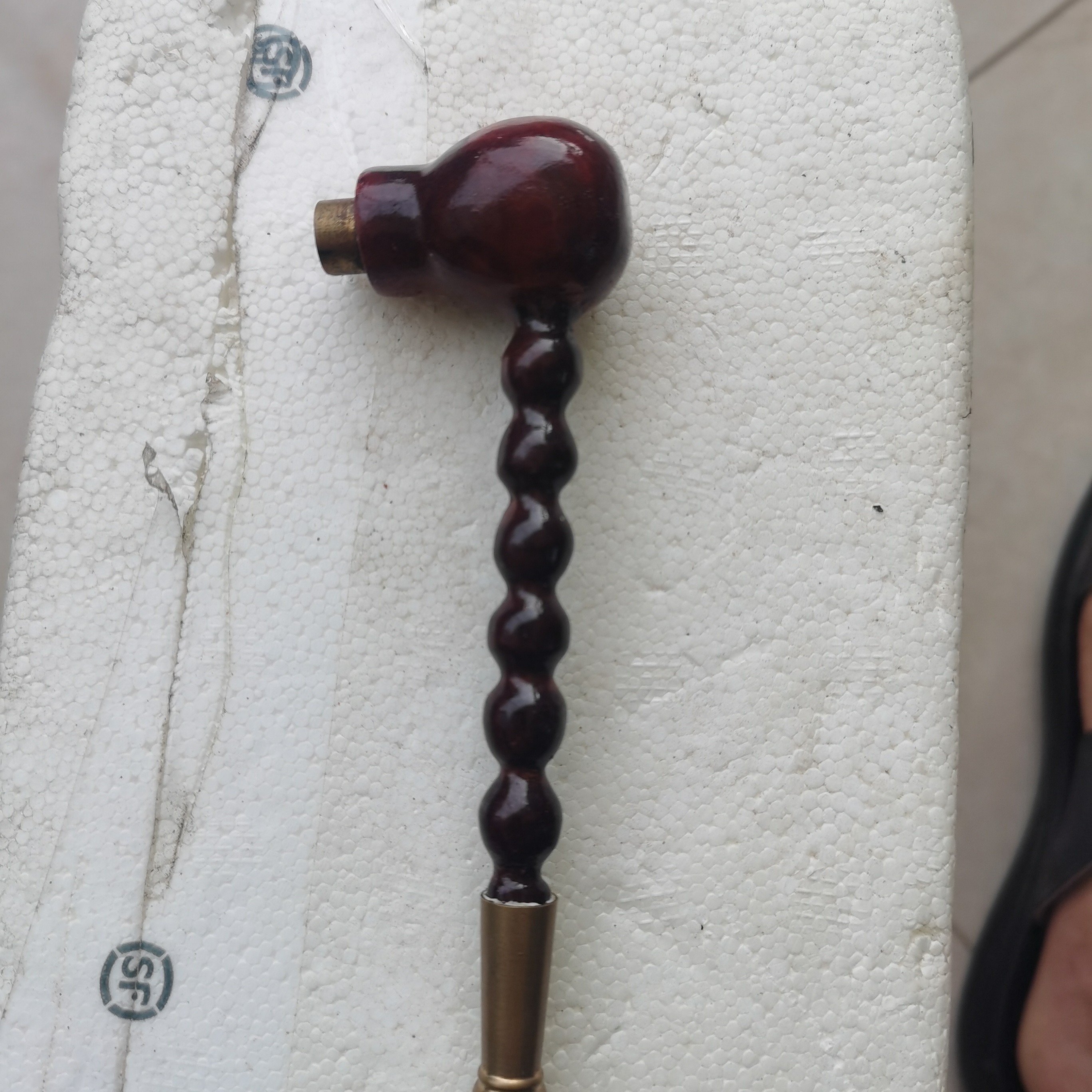 18号纯手工制作红木烟斗