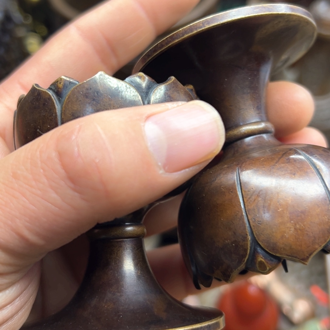 铜摆件欢迎欢迎你