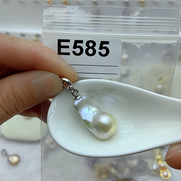 淡水珍珠颈饰银S925镶嵌