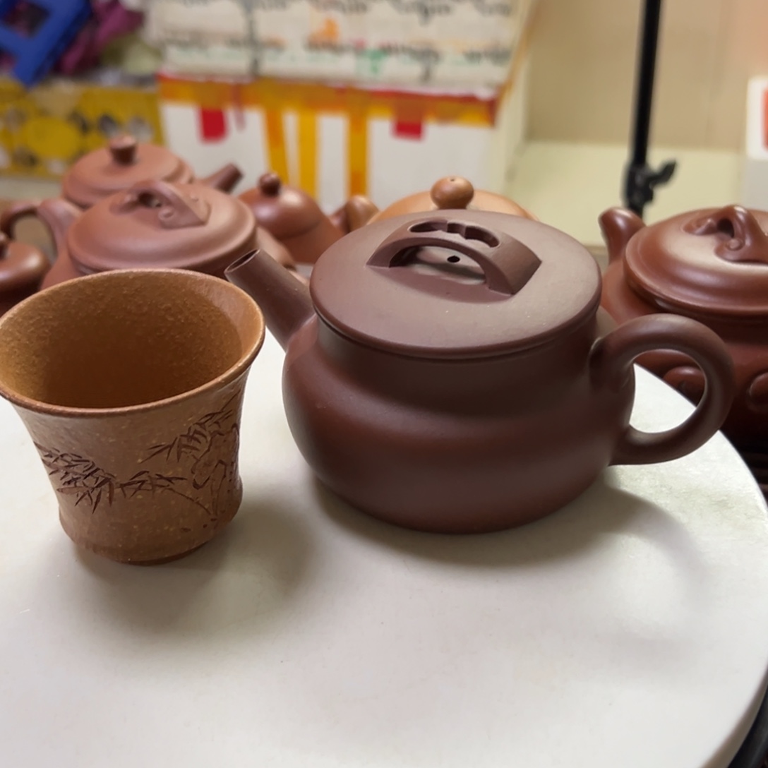 伯***门紫砂茶壶底槽清汉瓦200