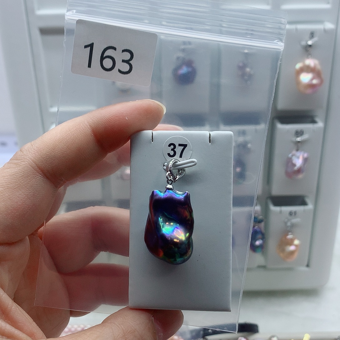 淡水珍珠合金吊坠(不含链)