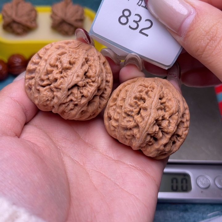 把件文玩核桃粗筋40.832