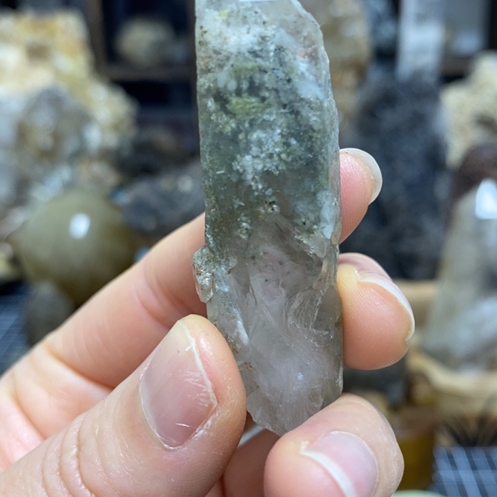 水晶水晶柱未镶嵌