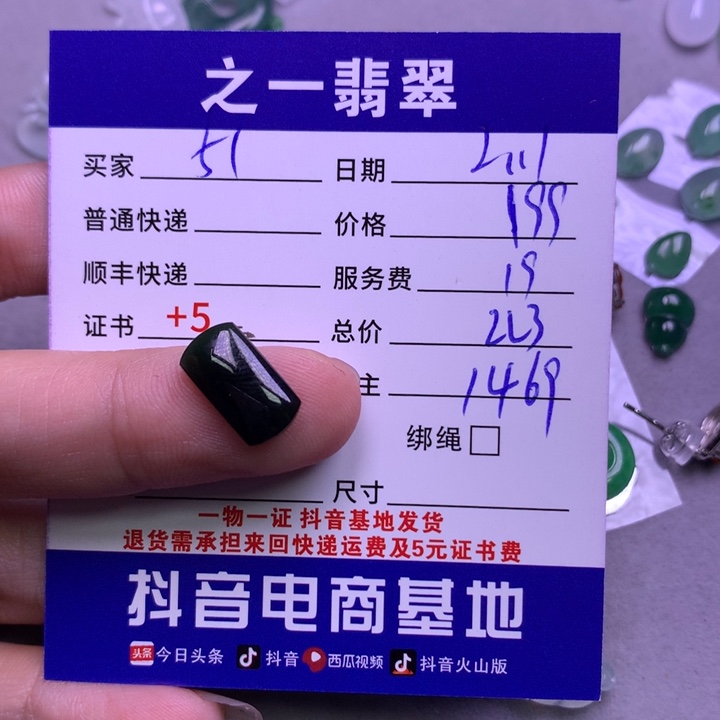 翡翠颈饰未镶嵌用****6