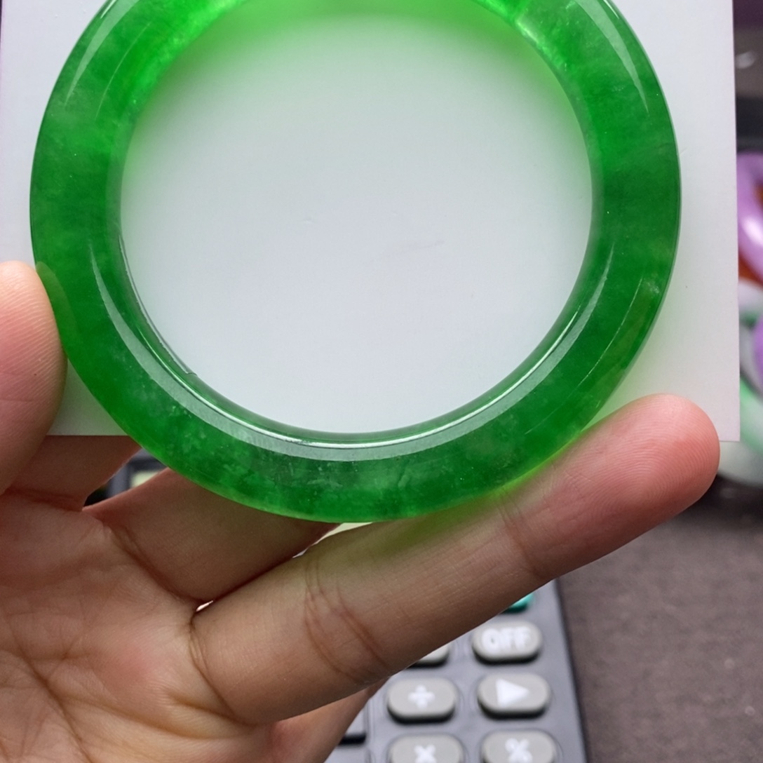 华***华仿水晶非金属高端手镯品质好货2