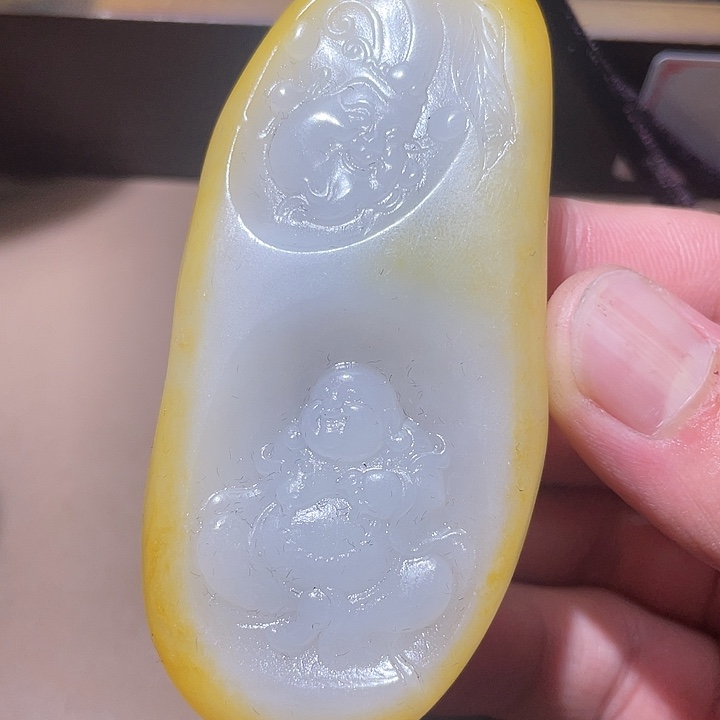 和田玉把件未镶嵌D1 