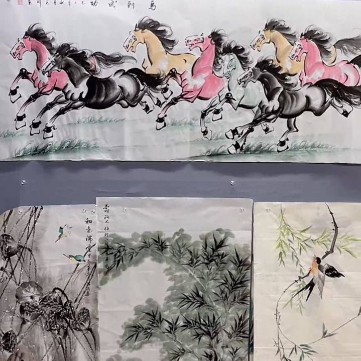 国画一二三一二三