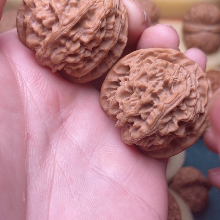 文玩核桃把件40全品苹果园