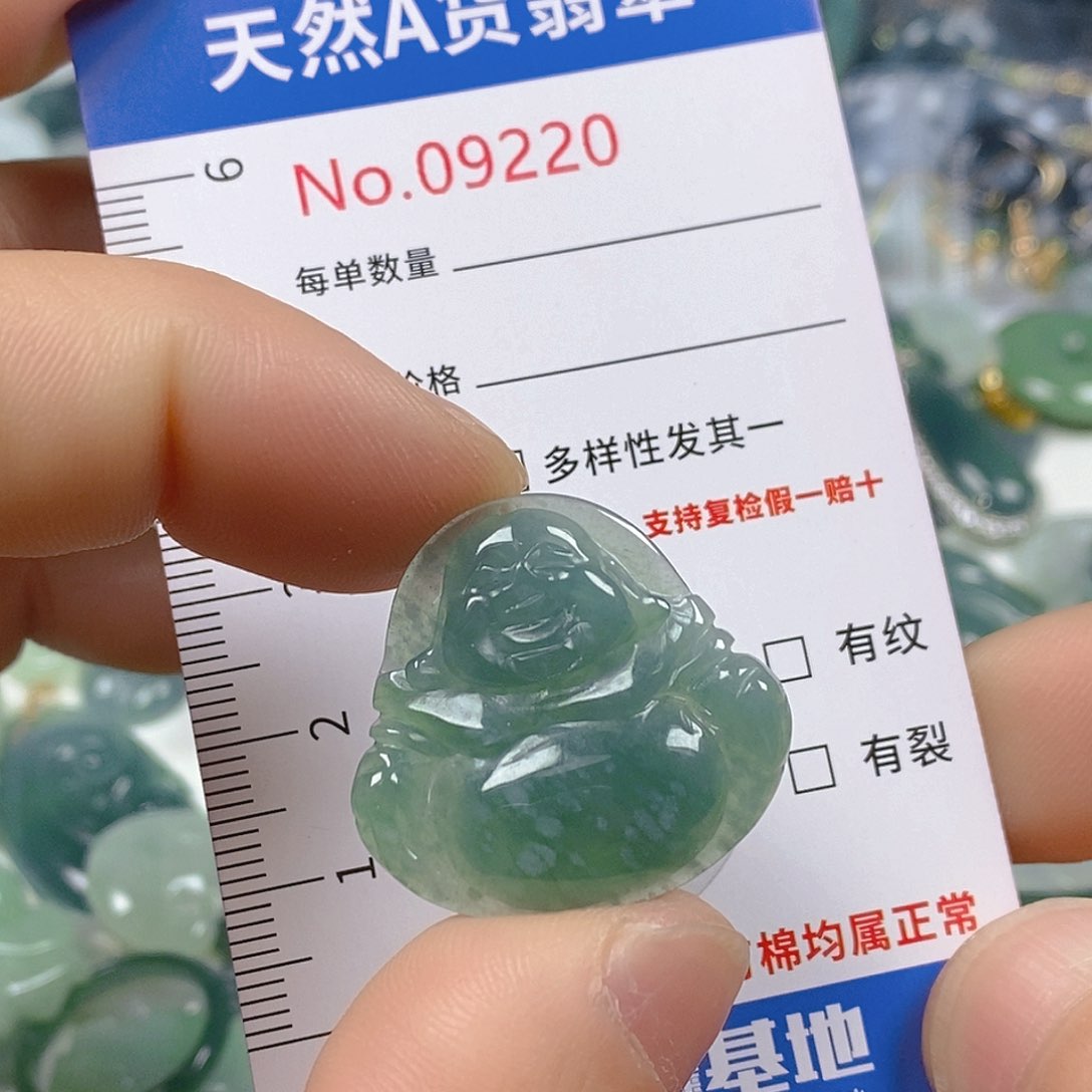 翡翠颈饰未镶嵌天然翡翠