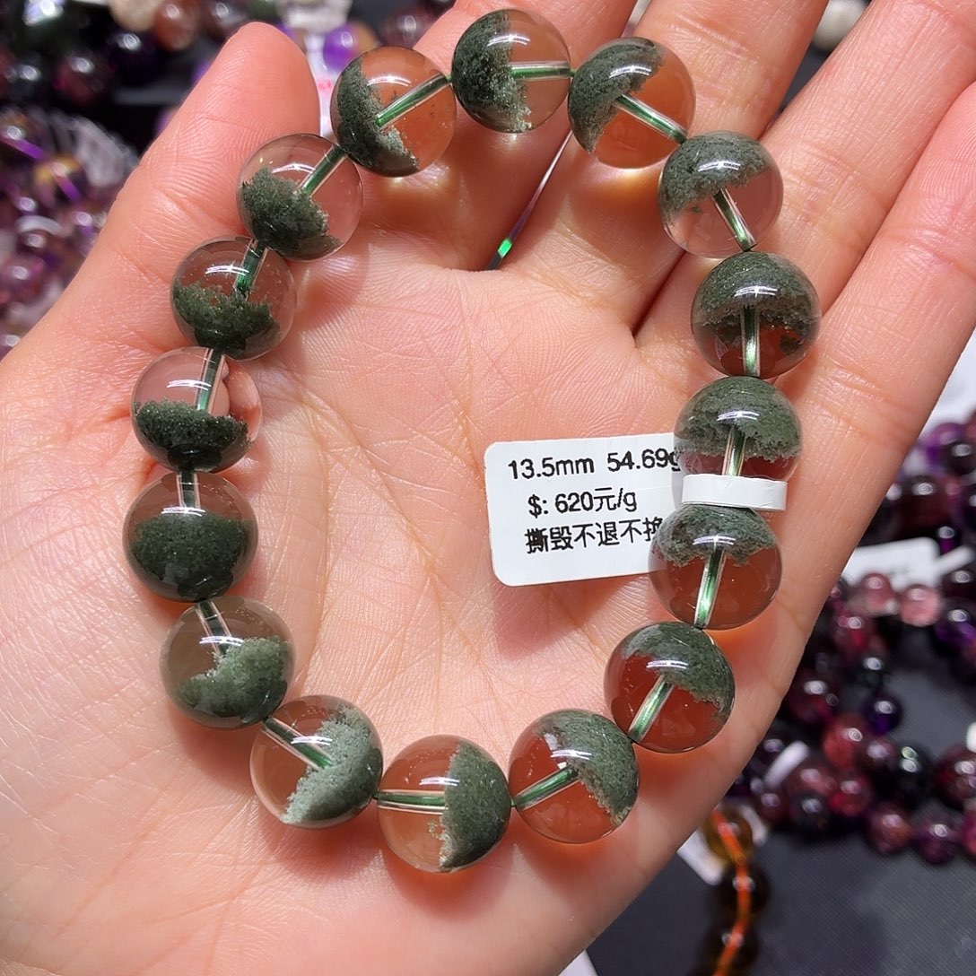 水晶未镶嵌手链手链