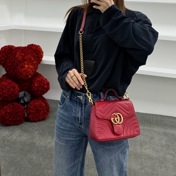 95新 GUCCI/古驰 马蒙邮差小号/ss3824