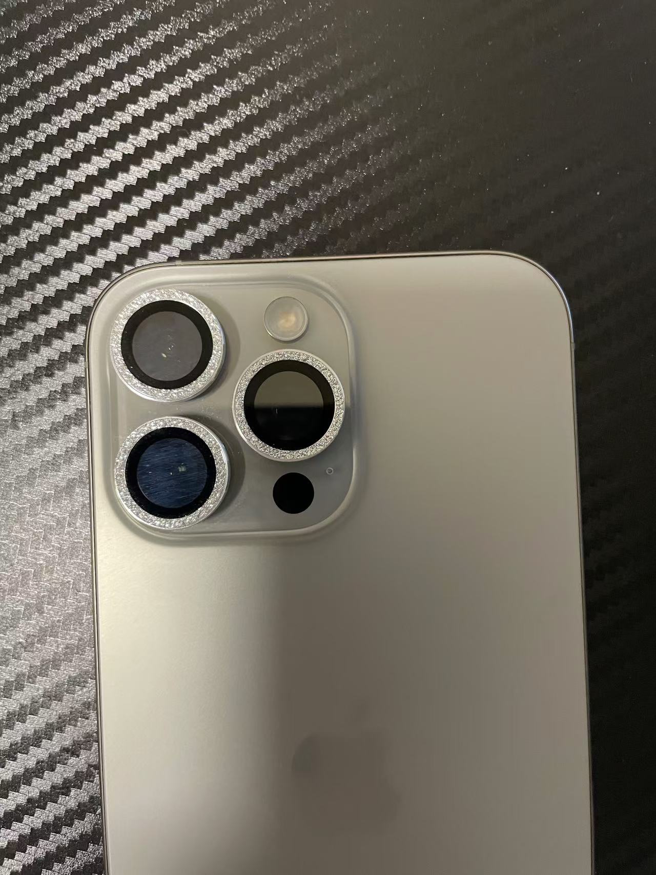 闪粉镜头保护膜适用于13~17