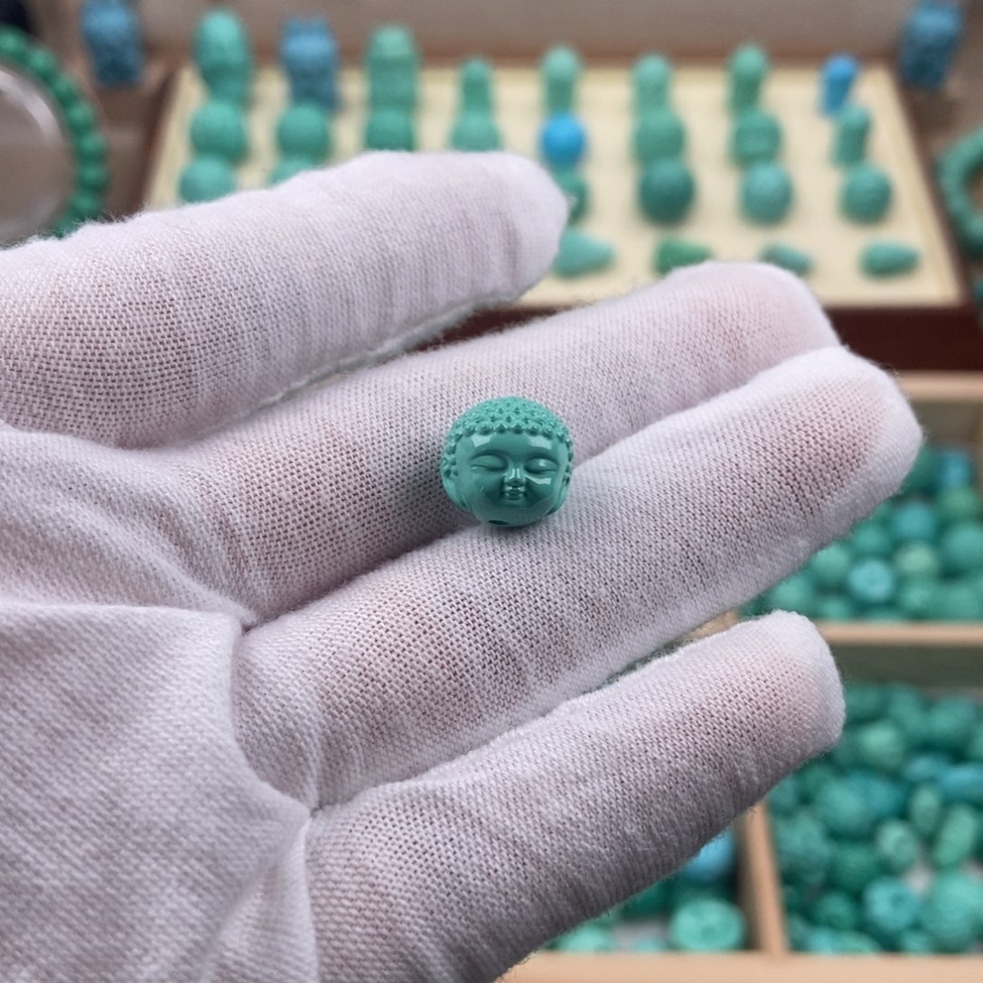 湖北精品雕刻佛头11mm