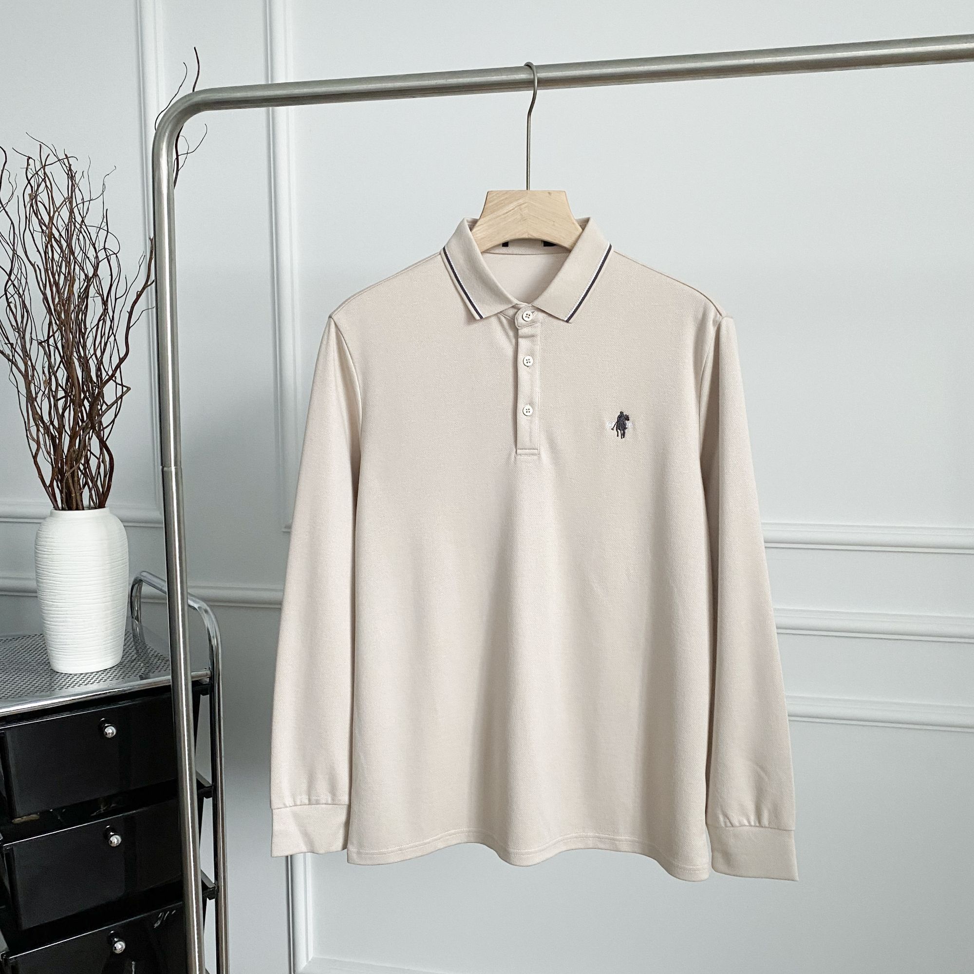 Y001【H家撤柜】清风拂面！显高百搭！品牌撤柜剪标男Polo衫