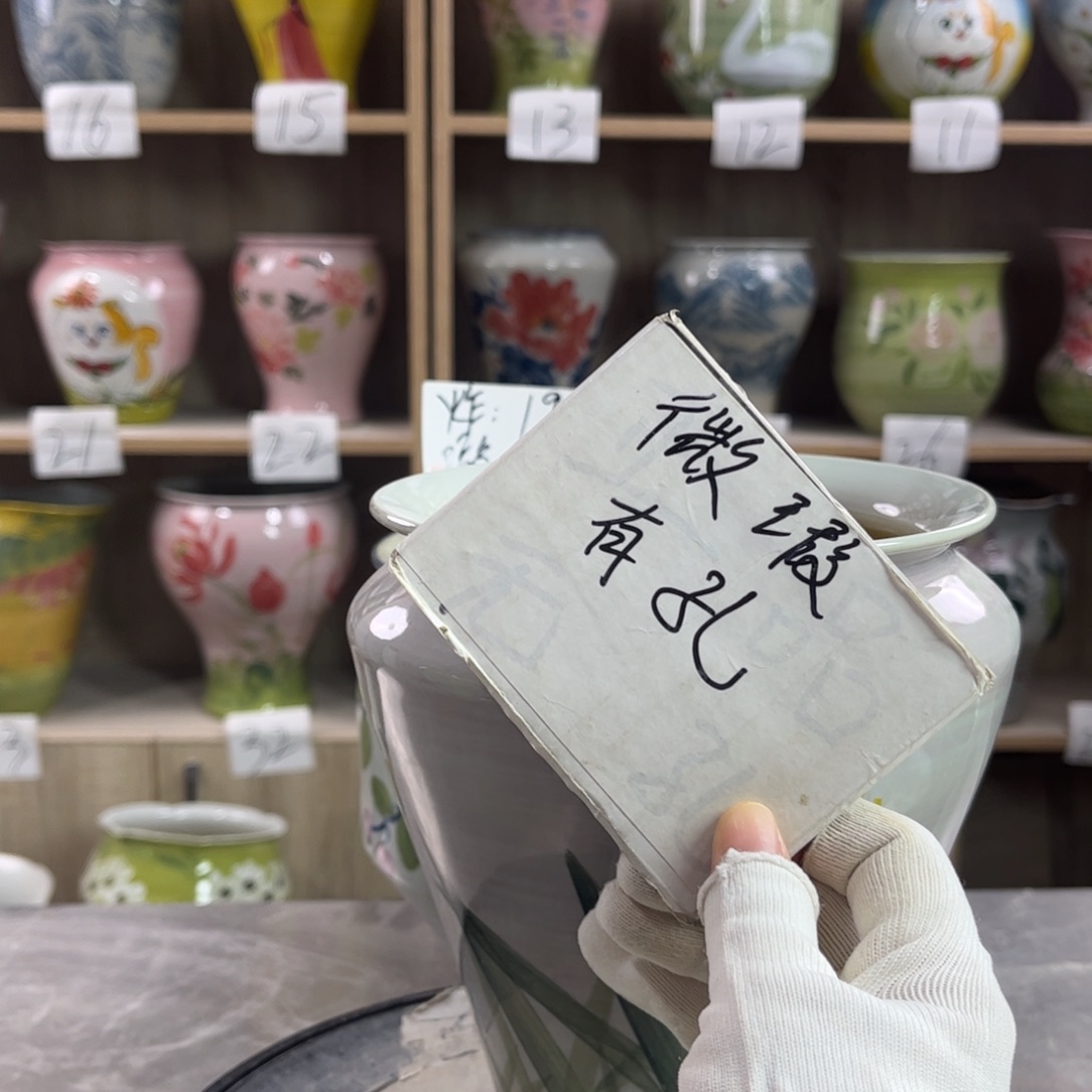 景德镇陶瓷花盆花盆