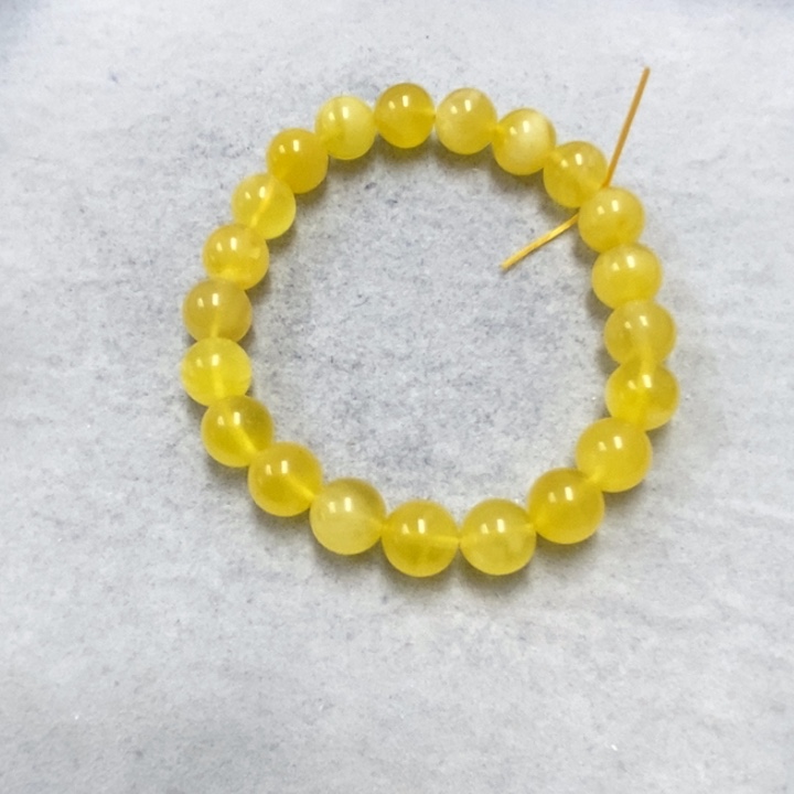 蜜蜡裸石未镶嵌串