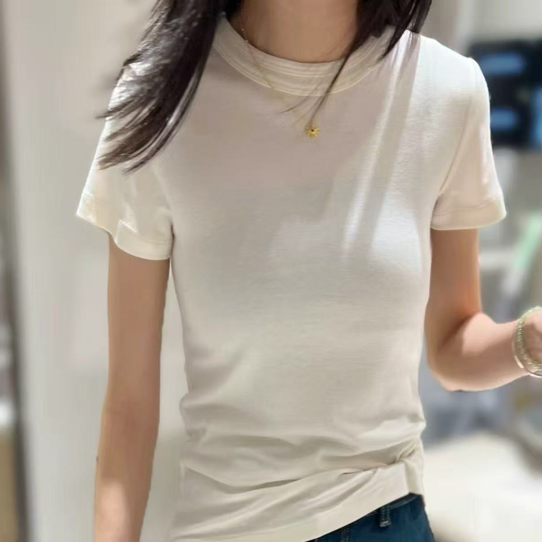 套头圆领T恤1235