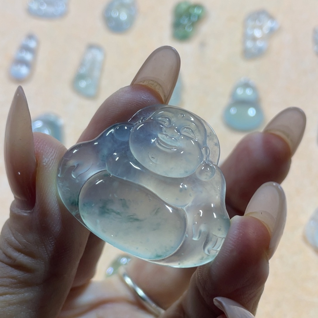 未镶嵌定制翡翠佛公