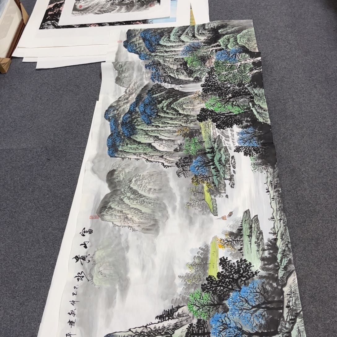 国画H精品国画作品