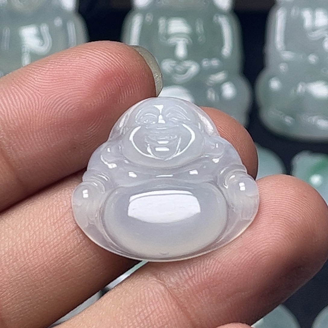 翡翠未镶嵌颈饰缅甸天然翡翠