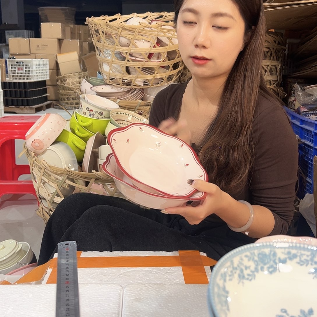 潮州陶瓷工厂微瑕8寸
