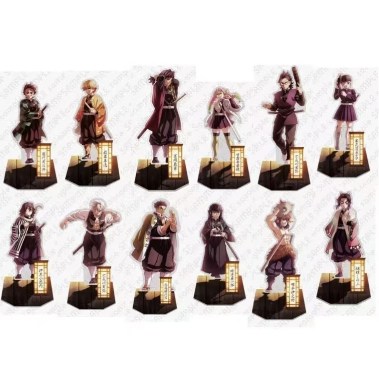 77 鬼灭之刃 无限城第一章新绘亚克力立牌（默认代拆）