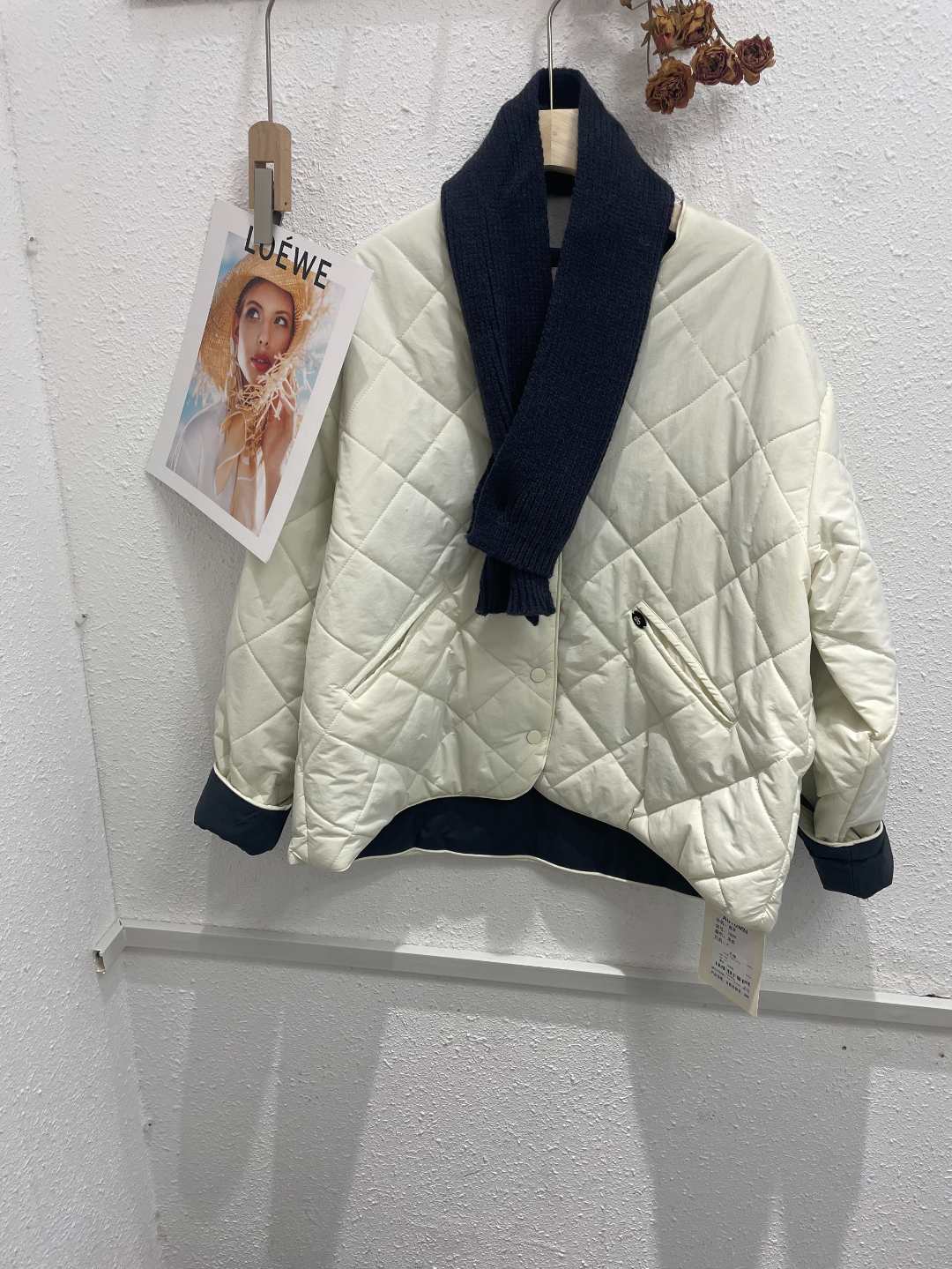不晚•NOT TOO LATE2025冬季加厚外套圆领女棉服宽松